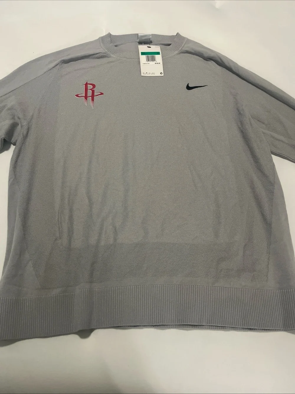 Nike Tiger Woods Golf Sweater Lightweight Solid DR5291-077 Houston Rockets